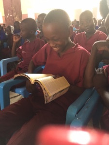 GS child with Bible